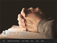 Tablet Screenshot of jerrywdavis.com